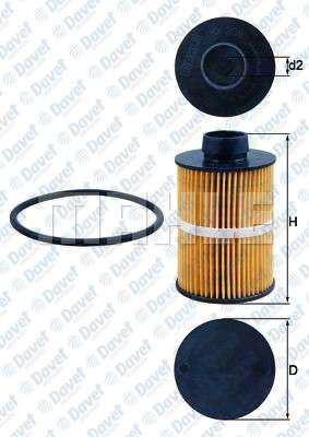 MAHLE KX208D Mazot Filtresi Albea-Palio-Doblo-Punto 1.3jtd / Astra H-Corsa C-Combo 1.3jtd Nemo-Bipper 1.3hdi 16v